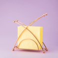 thumbnail image 4 of Jinsinto Porte-Serviettes en Acier Inoxydable pour Tables - Porte-Serviettes de Cuisine, Porte-Serviettes de Table, Porte-Serviettes Moderne, Porte-Serviettes en Papier, Or Rose, 4 of 5