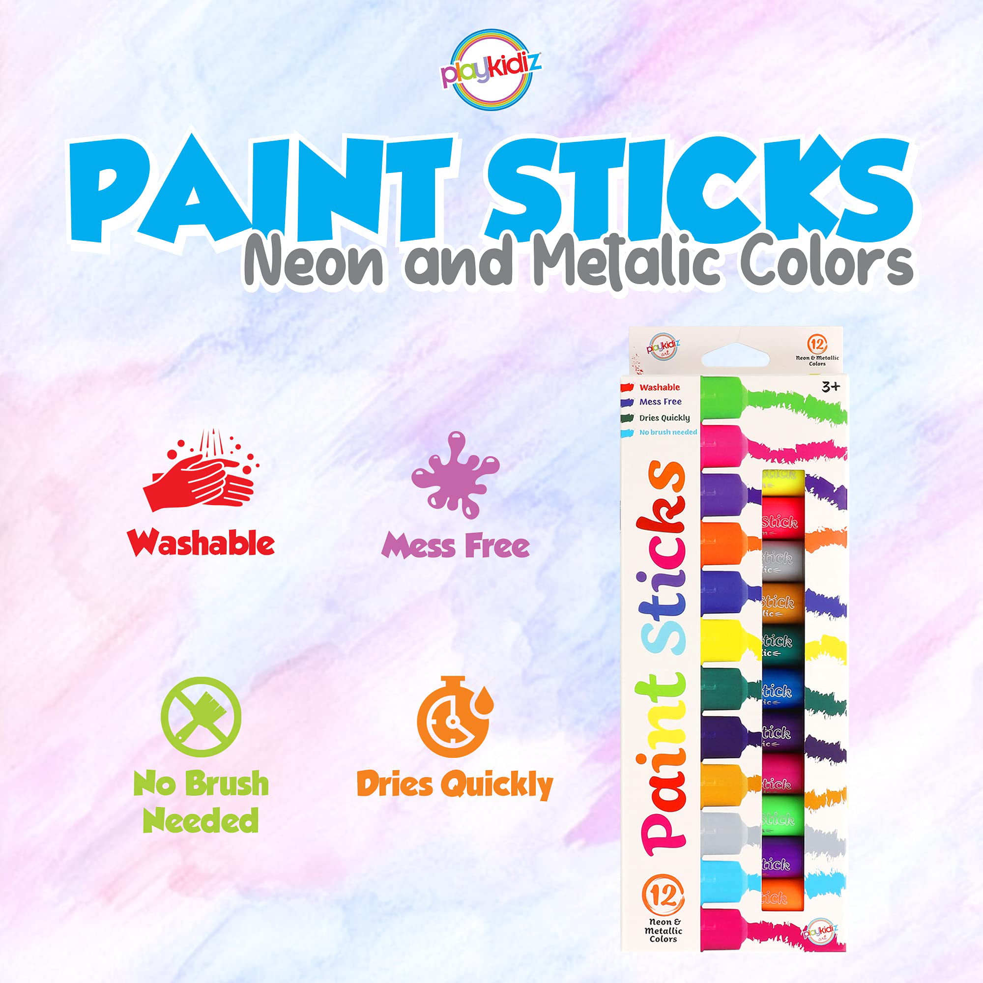 Metallic Poster Paint Sticks (Pack of 6) Paints