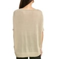 thumbnail image 2 of Vince Camuto womens  Lurex Top, XXL, Metallic, 2 of 3