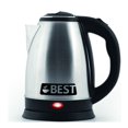 Best Electric Tea Cordless Kettle with Rapid Boil Technology, 2.0 Liter, Brushed Nickel
