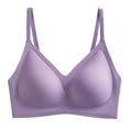 thumbnail image 4 of Women's Comfortable Seamless T-Shirt Bra - Wireless, Soft Support, Everyday Wear, Smooth Underwear, S-XXL Sizes, 4 of 6