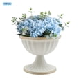 thumbnail image 4 of Mini White Golden Flower Arrangements Pots for Centerpiece Table Decorations  for Home Wedding Party Farmhouse 10Pcs Metal Vase Indoor Decor, 4 of 24