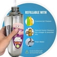thumbnail image 5 of Clnez Floor Spray Mop Included Refillable 700Ml Capacity Bottle and Reusable Machine Washable Microfiber Pad, 5 of 9