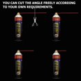 thumbnail image 3 of CUITING 100pcs Spray Can Straws Plastic Replacement Spray Can Straws Sprayer Can Extension Straws, 3 of 6