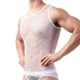 thumbnail image 4 of pstuiky Camisetas sin mangas para hombre, Camiseta de tirantes de cuello redondo en forma de I hueca de malla de color liso para hombre Chaleco para hombre s, 4 of 4