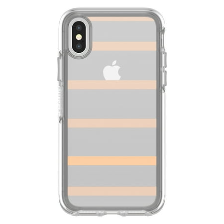 OtterBox Symmetry Series Clear Graphics Case for iPhone X, Inside the Lines