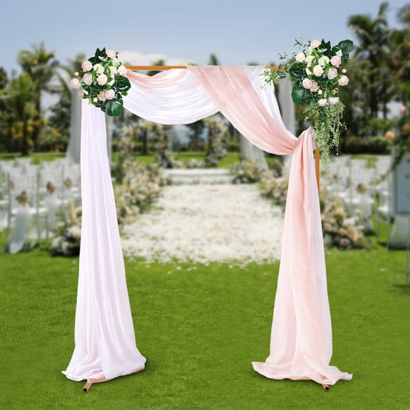 Wedding Arch Backdrop Stand – Elegant Metal Square Frame for Parties