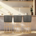 thumbnail image 4 of Sophia & William Counter Height Bar Stools with High Backrest Set of 6 Comfortable Modern Counter Stools for Kitchen & Home, Grey, 4 of 10