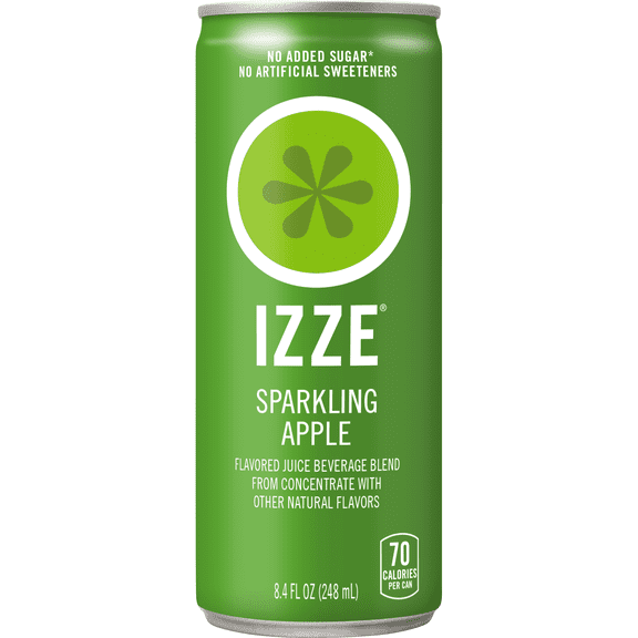 IZZE Sparkling Apple Juice Beverage, 8.4 Fl Oz