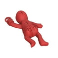 thumbnail image 2 of Portalápices de silicona para papelería creativa, colgante para mochila, llavero, interesante portalápices humanoide., 2 of 7