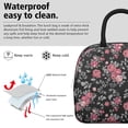 thumbnail image 3 of Womens Pioneer Flower Floral Print Pattern Lunch Box for Work,Insulated Lunch Bag for Women,Loncheras Para Mujer,Leakproof Adult Lunch Bag for Work,Beach,Travel,Picnic,Camping, 3 of 7