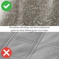 thumbnail image 5 of Elegant and Chic Lightweight Reversible Winter Brush Floral Patterned Quilt Set by Southshore Fine Linens, 5 of 9