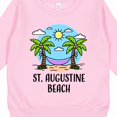 thumbnail image 3 of Inktastic Summer Vacation in St Augustine Beach Toddler Sweatshirt, 3 of 4