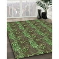 thumbnail image 3 of Ahgly Company Machine Washable Indoor Rectangle Transitional Green Onion Green Area Rugs, 8' x 12', 3 of 7