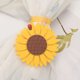 thumbnail image 2 of 4 alzapaños para cortinas con forma de flor y girasol, 2 of 5