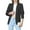 Black, variant on Otqutp Blazer Jacket for Teen Girls Long Sleeve Y2K Solid Lapel Formal Suit Open Front Business Dress Tops with Pocket