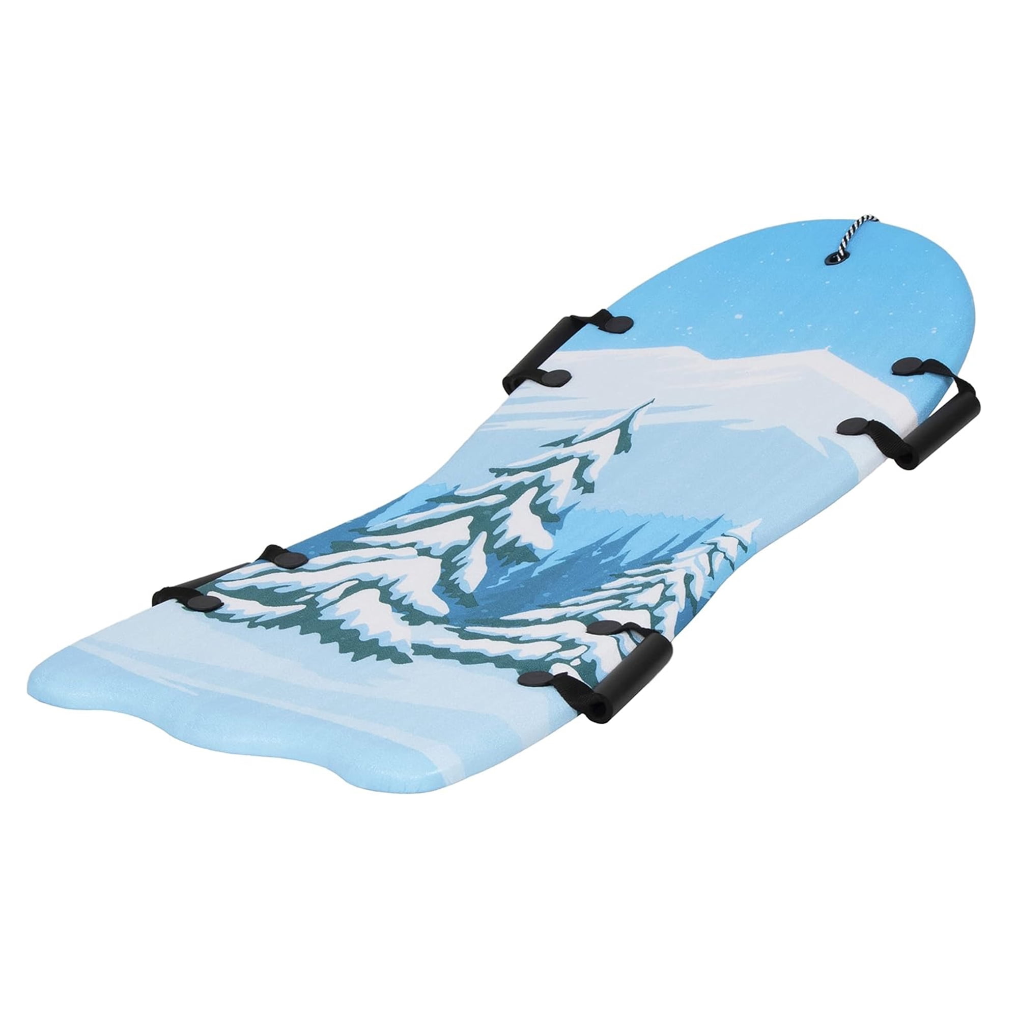 FlexWave Foam Snowboard for Sledding, Lightweight Winter Fun Toy, 3 Colors Available