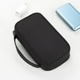 thumbnail image 4 of UDIYO Electronic Organizer, Small Travel Cable Organizer Bag Pouch Portable Electronic Accessories All-in-One Storage Multifunction Case for Cable, Cord, Charger, Hard Drive, Earphone, USB, SD Card, 4 of 7