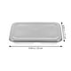 thumbnail image 3 of Bandeja rectangular de acero inoxidable con 4 compartimentos para servir alimentos, 3 of 6