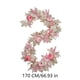 thumbnail image 3 of Seyotauo White Maple Leaf Pumpkin Rattan Hanging Garland Thanksgiving Christmas White Maple Leaf Simulation Rattan Decoration for Living Room Office Tables Wedding Decorative, 3 of 8