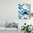 thumbnail image 3 of Trademark Fine Art 'Crystal Chevron I' Canvas Art by Grace Popp, 3 of 4
