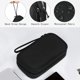 thumbnail image 4 of Bolsa de almacenamiento multifuncional para cable USB, cable de auriculares, banco de energía, teléfono celular, pequeña, negra, 4 of 4