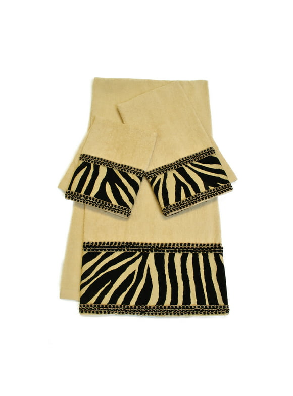 Sherry Kline  Zuma Embellished Decorative 3-Piece Towel Set