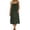 Army Green, variant on Women's Lightweight Summer Sleeveless Backless Casual Dress Relaxed Fit Flowy Maxi,Beige,XXL
