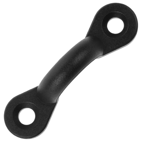 EXHUMKY BERTDOMD Oval Boat Grab Handles Replacement Part Black Marine Hardware