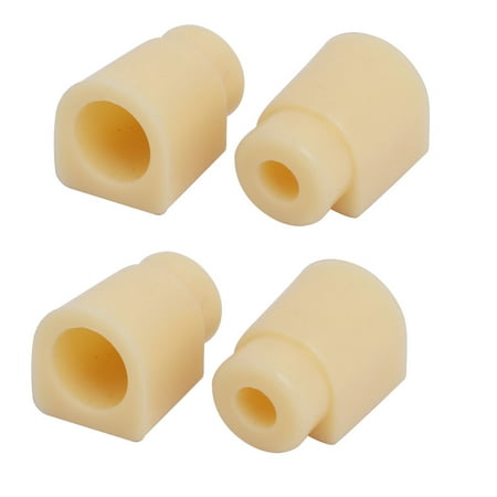 - 20mmx15mm Plastic Single Hole Bed Board Support Holder 4pcs