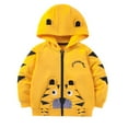 thumbnail image 3 of Baozhu Little Boys Hoodie Long Sleeve Jacket Coat Cute Tiger Pattern 0-7 Years, 3 of 9