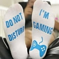 thumbnail image 3 of Middle Tube Socks Universal Casual Style Letter Printed Elastic Breathable Cotton Blend Men/Women Socks, 3 of 6