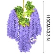 thumbnail image 3 of Tuvgenk Artificial Flowers Indoor Light Purple Holiday Artificial Flowers for Outdoors Wall Hanging Sturdy for Bridal Shower Party Decorations, 3 of 5