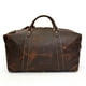 thumbnail image 3 of Bolso Retro de cuero genuino para hombre, bolsa de hombro de gran capacidad, Estilo Vintage, 3 of 4