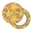 thumbnail image 2 of KLL Colourful Tie Dye 1 Round Bar Chair Cushion Cover 14 inch ,Bar Stool Protector with Elastic, Soft Washable, 2 of 6