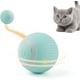 thumbnail image 1 of Juguete para gatos con luz LED, bola giratoria automática de 360 grados, juguete interactivo para gatos recargable por USB (azul), 1 of 5