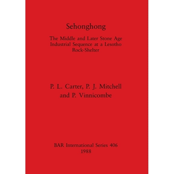 BAR International Sehonghong, Book 406, (Paperback)
