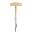 thumbnail image 4 of HEATSHAKING Horticultural Hole Puncher T-Handle Soil Digger Wood 1Set Gardening Tools for, 4 of 7