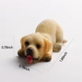 thumbnail image 5 of Holzlrgus Mini Golden Retriever Puppy Miniature Mini Animal Figurines Fairy Garden Miniature Moss Landscape DIY Terrarium Crafts Ornament Accessories for Home DéCor (Set of 8), 5 of 7