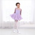 thumbnail image 2 of Long Sleeve Glitter Dance Ballet Tutu Leotard Ballerina Outfit for Girls, 2 of 5