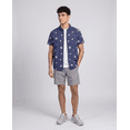 thumbnail image 2 of Men’s Short Sleeve Button Down Shirt – Bear Print – Casual Novelty Top, 2 of 2