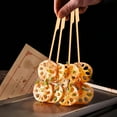 thumbnail image 6 of Bamboo Skewers 4.7 Inch, 300 PCS Skewers for Grilling, BBQ, Fruit Kabobs, Appetizers, Sandwich, Drink., 6 of 7
