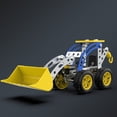 thumbnail image 4 of HLONK Modèle de Bulldozer Ensembles de Jouets de Construction en Métal Projets de Construction en Métal pour la Rentrée Scolaire Interaction Parent-Enfant Jouets de Construction pour Enfants de 6 à 14 Ans, 4 of 8