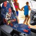 thumbnail image 4 of Binienty 250th Eagle Patriotic Floral Car Seat Cover Towel After Gym Swimming Yoga Washable Anti-Slip Car Seat Protector for Cars SUV Van, 4 of 8