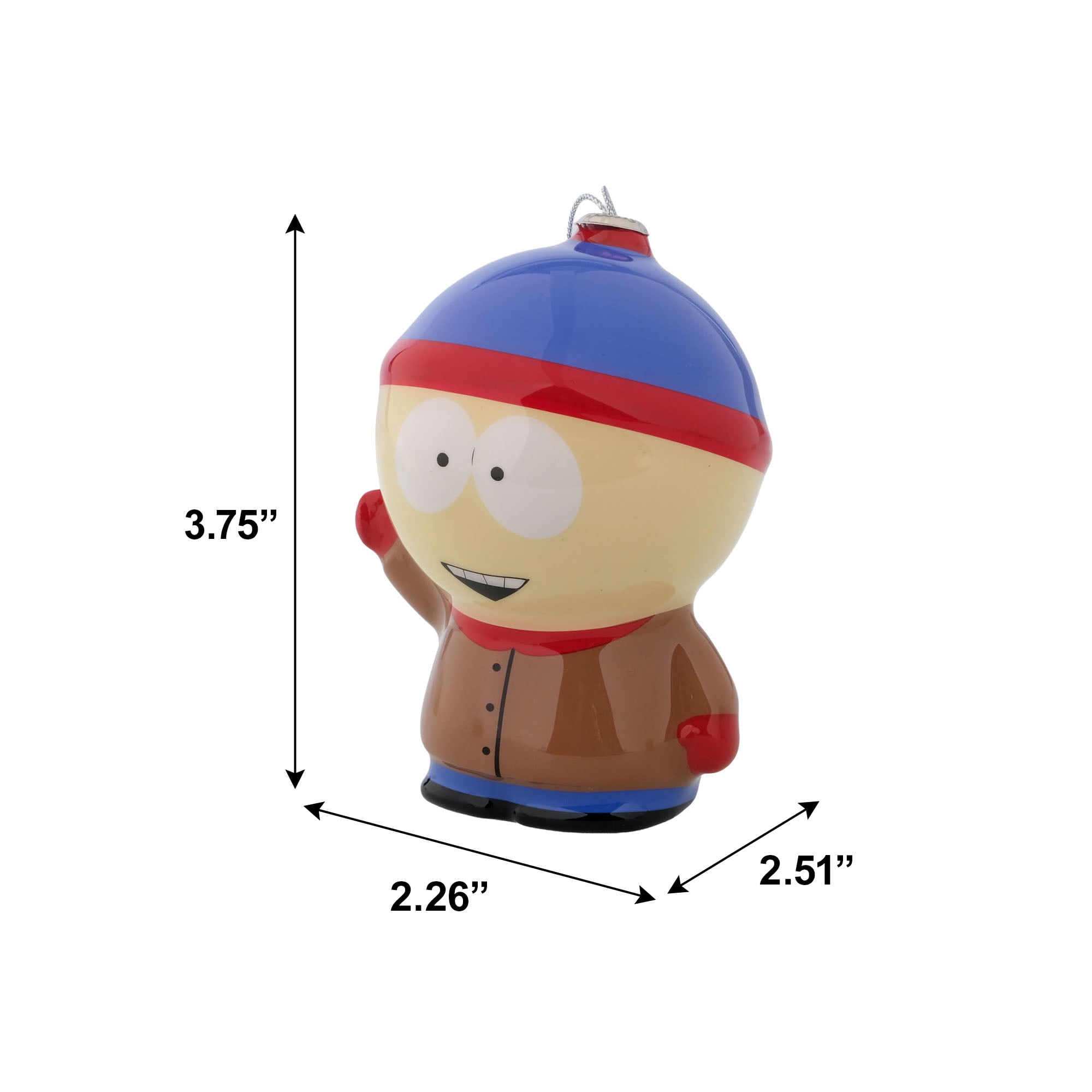 South Park Figural Stan Christmas Tree Ornament