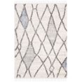 thumbnail image 4 of SAFAVIEH Berber Fringe Hattie Geometric Shag Area Rug, 4 of 6
