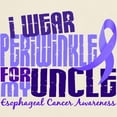 thumbnail image 3 of CafePress - I Wear Periwinkle 6.4 Esophageal Cancer Light T Sh - Men's Classic Graphic T-Shirt, 3 of 4
