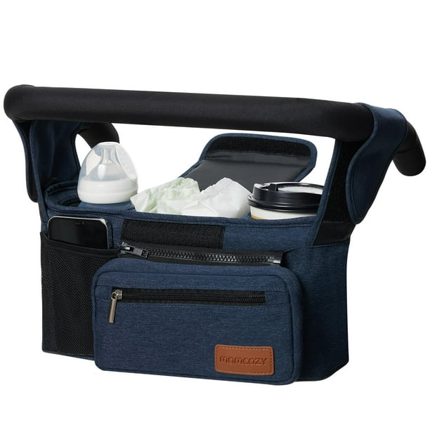 Organizador universal para cochecitos Momcozy con portavasos aislante