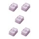 thumbnail image 2 of Inteprter Jabonera con patrón de rosas con tapa, contenedor de almacenamiento de drenaje, caja de plástico, utensilios de baño, suministros de Type2 NO2, 2 of 6