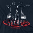 thumbnail image 2 of Supernatural Silhouettes Women's T Shirt, Navy, Medium, 2 of 6